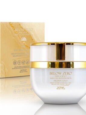 Below zero Frozen Gold Balancing Facial Cream